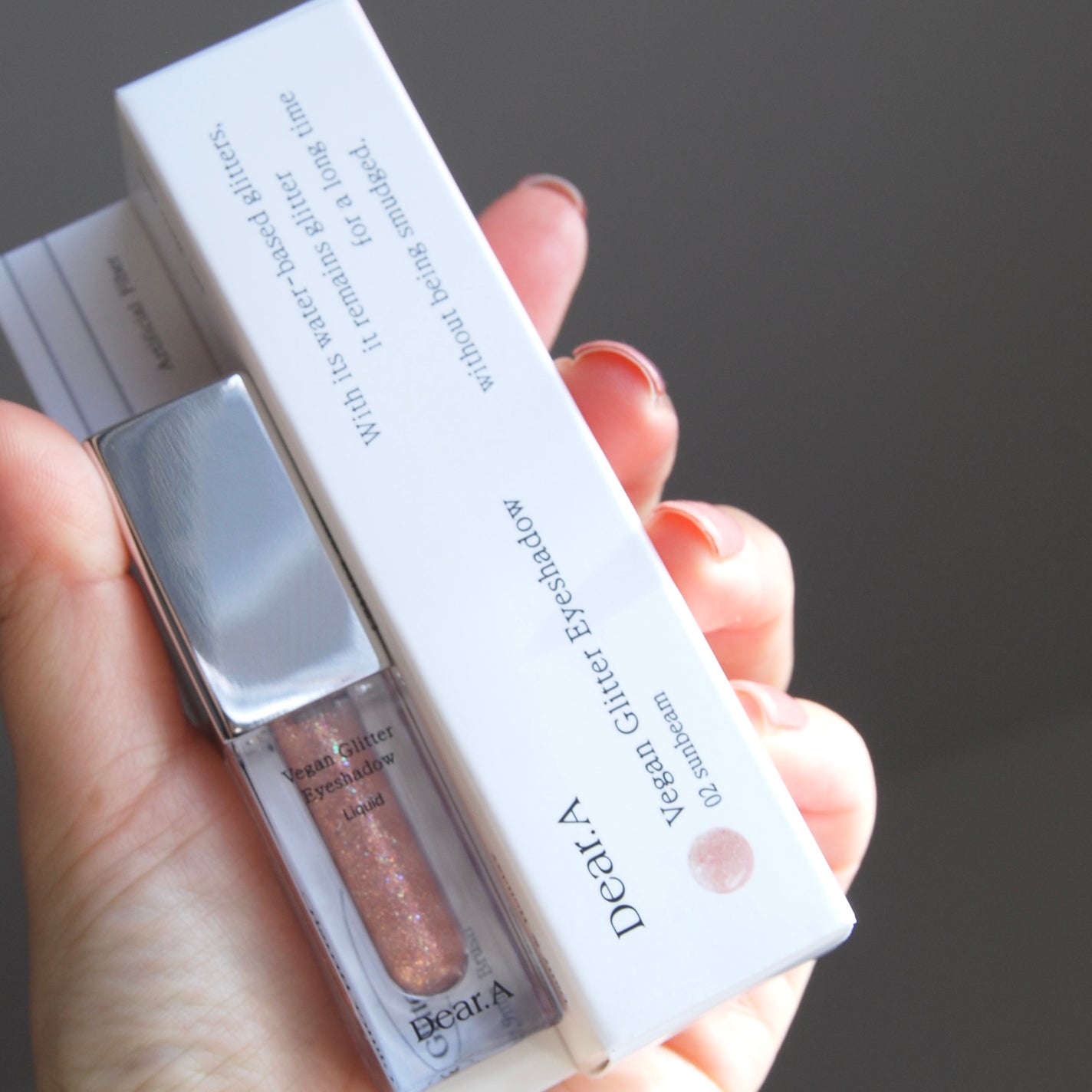 グリッターアイシャドウ/Dear.A/グリッターを使ったクチコミ(2枚目)