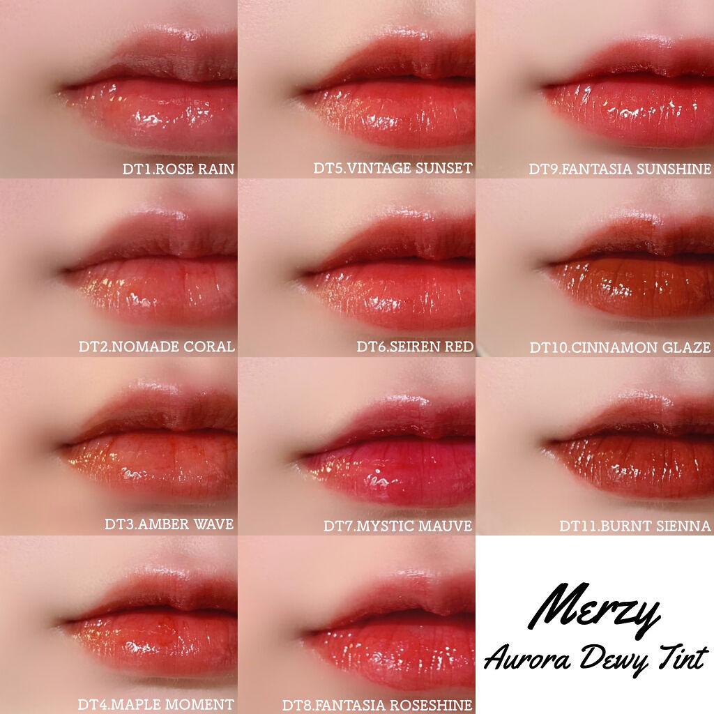 オーロラ デュイ ティント DT6.セイレンレッド/MERZY/リップティントを使ったクチコミ（3枚目）
