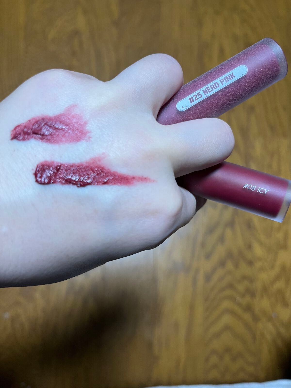 ゼロベルベットティント/rom&nd/リップティントを使ったクチコミ(1枚目)