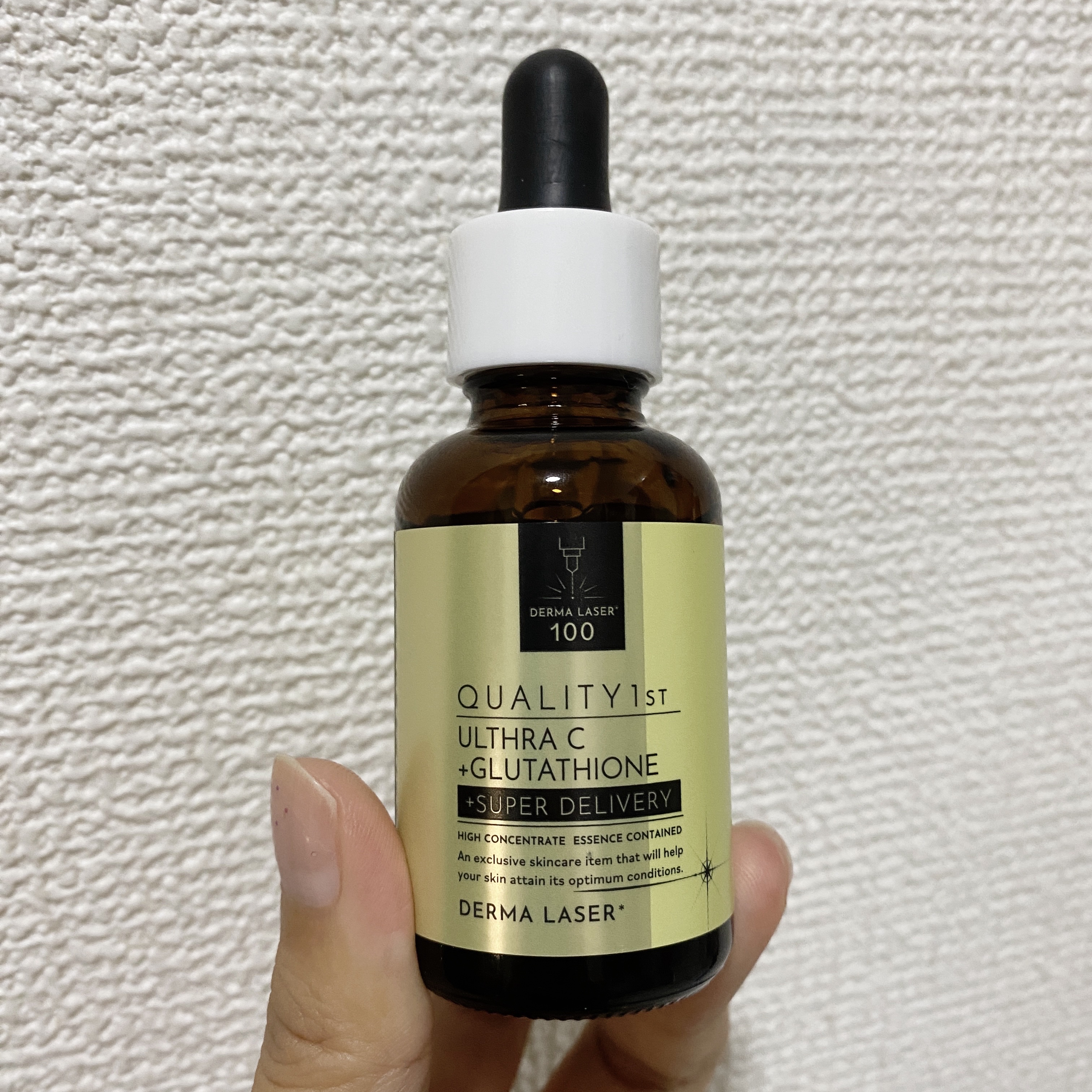 ダーマレーザー ウルセラC＋グルタチオン/クオリティファースト/美容液を使ったクチコミ（1枚目）