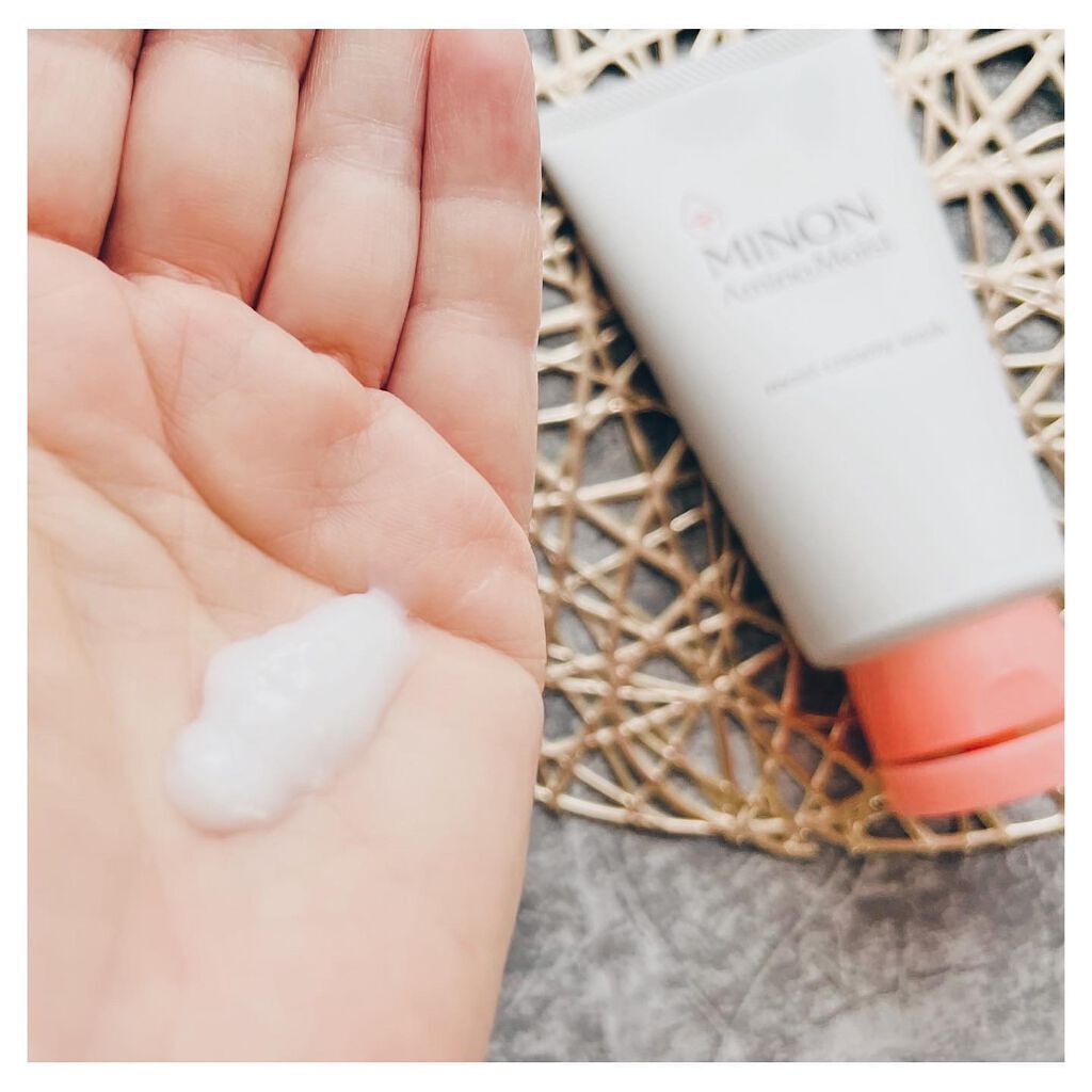 アミノモイスト モイストクリーミィ ウォッシュ/ミノン/洗顔フォームを使ったクチコミ(4枚目)