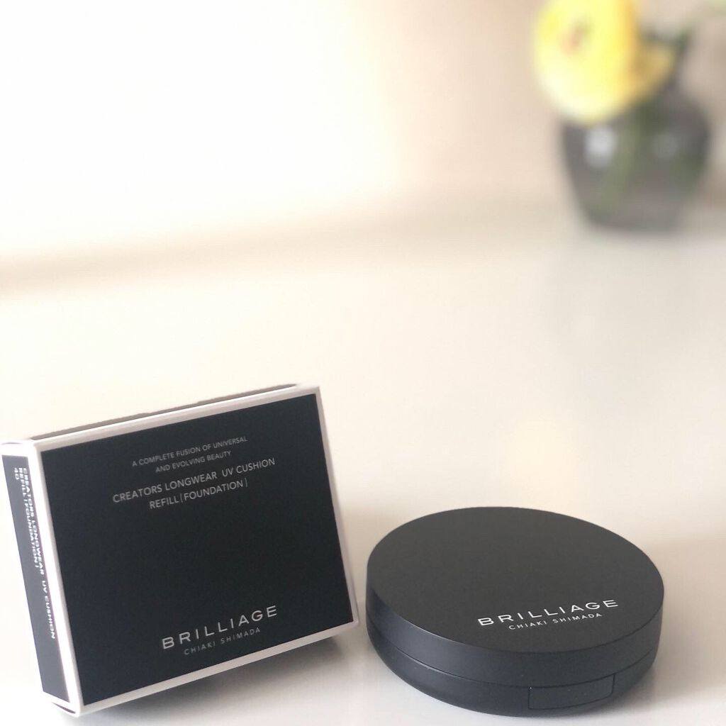クリエイターズ ロングウェア UV クッション/ブリリアージュ/クッションファンデーションを使ったクチコミ(1枚目)