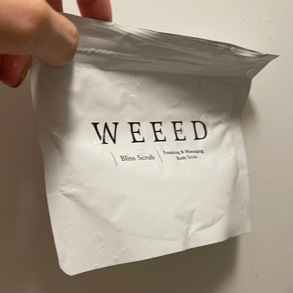 ブリススクラブ/WEEED/ボディスクラブを使ったクチコミ(1枚目)