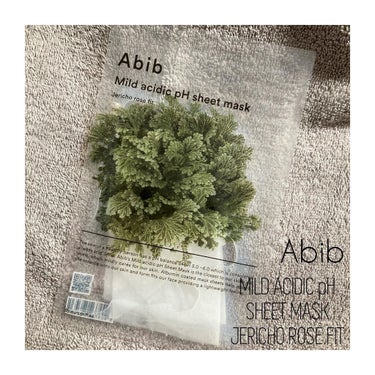 Abib   弱酸性pHシートマスク ジェリコローズフィットのクチコミ「𖤐´-

Abib @abib.japan 
MILD ACIDIC pH SHEET MAS.....」（1枚目）