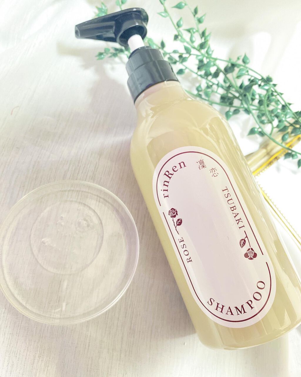 シャンプー/トリートメント ローズ&ツバキ/rinRen(凛恋)/市販シャンプーを使ったクチコミ(2枚目)