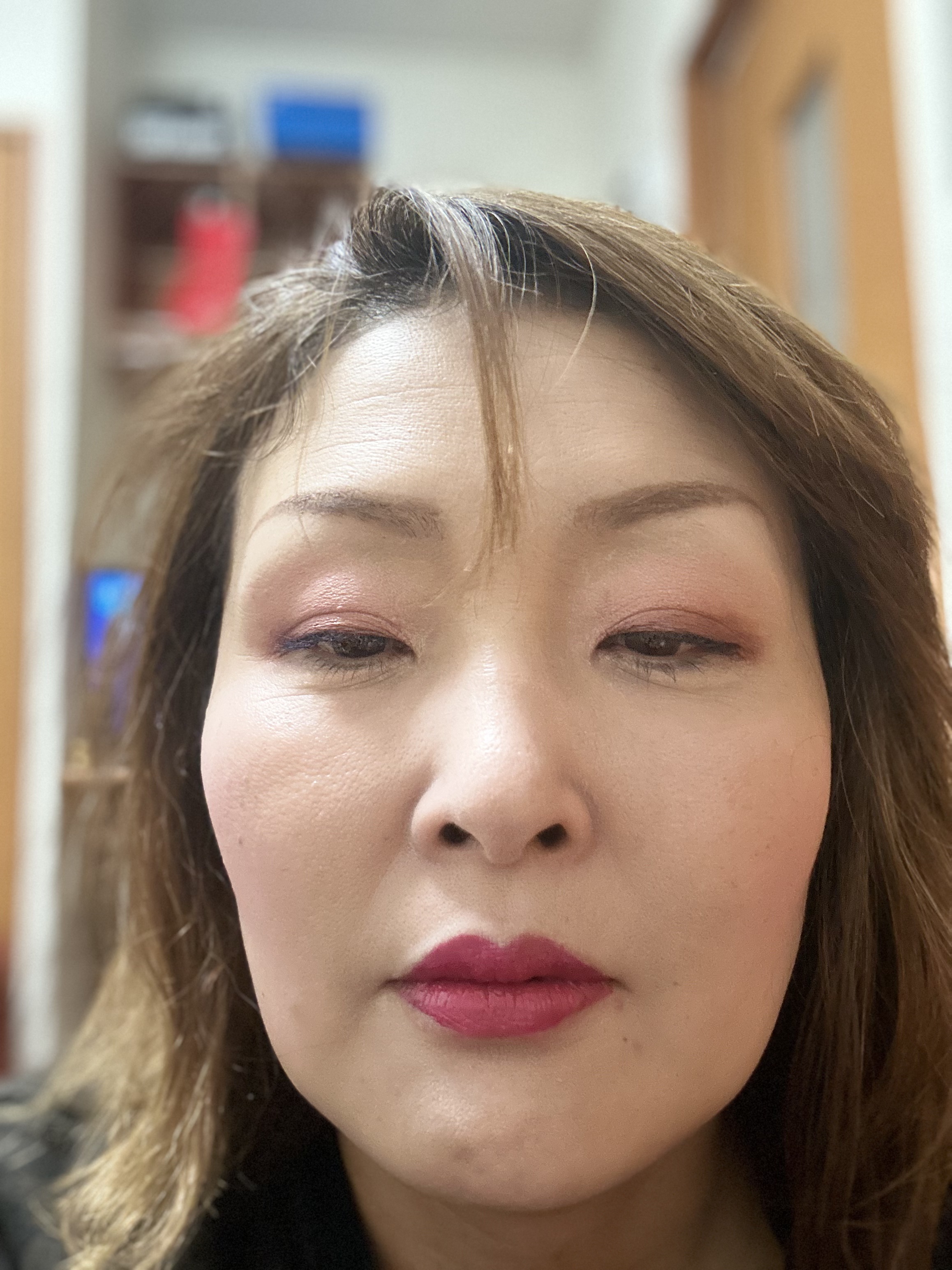 ラプソリュ マドモワゼルシャイン 382 マドモワゼルシャイン/LANCOME/口紅を使ったクチコミ（2枚目）