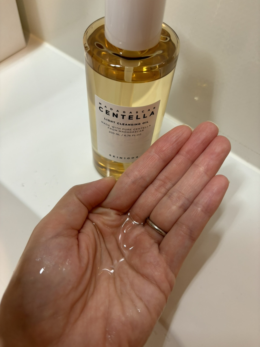 センテラ ライトクレンジングオイル/SKIN1004/オイルクレンジングを使ったクチコミ（1枚目）
