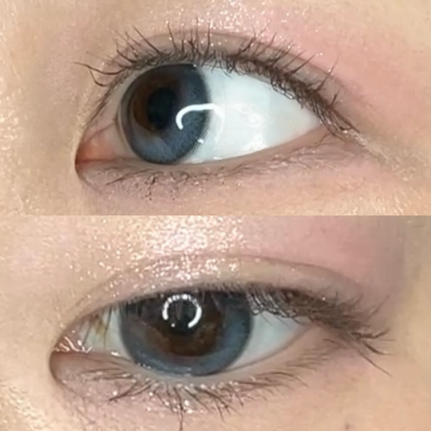 Glowy 1day/OLENS/ワンデー（１DAY）カラコンを使ったクチコミ（3枚目）