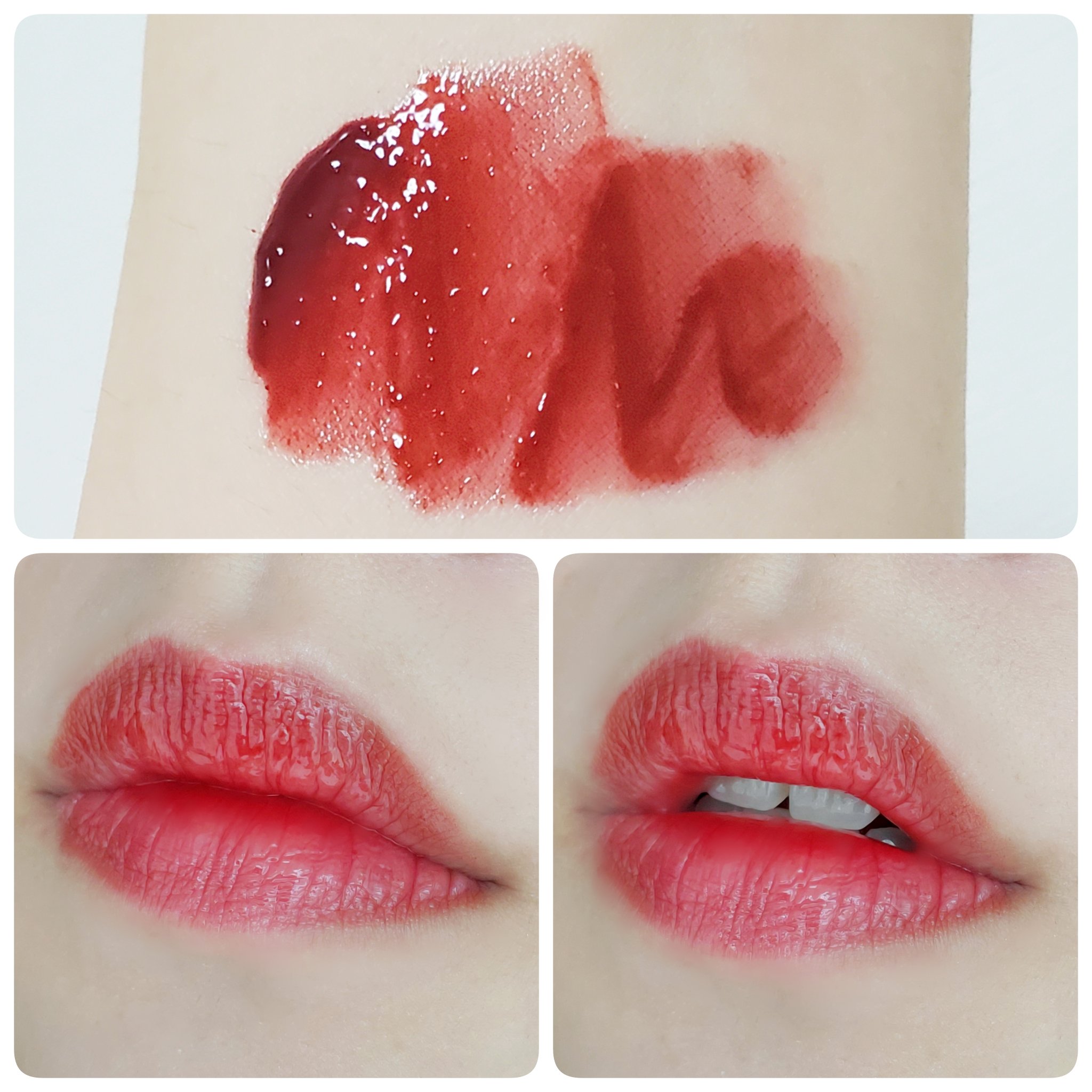 リップシルエットグロスティント/i’m meme/リップティントを使ったクチコミ（2枚目）