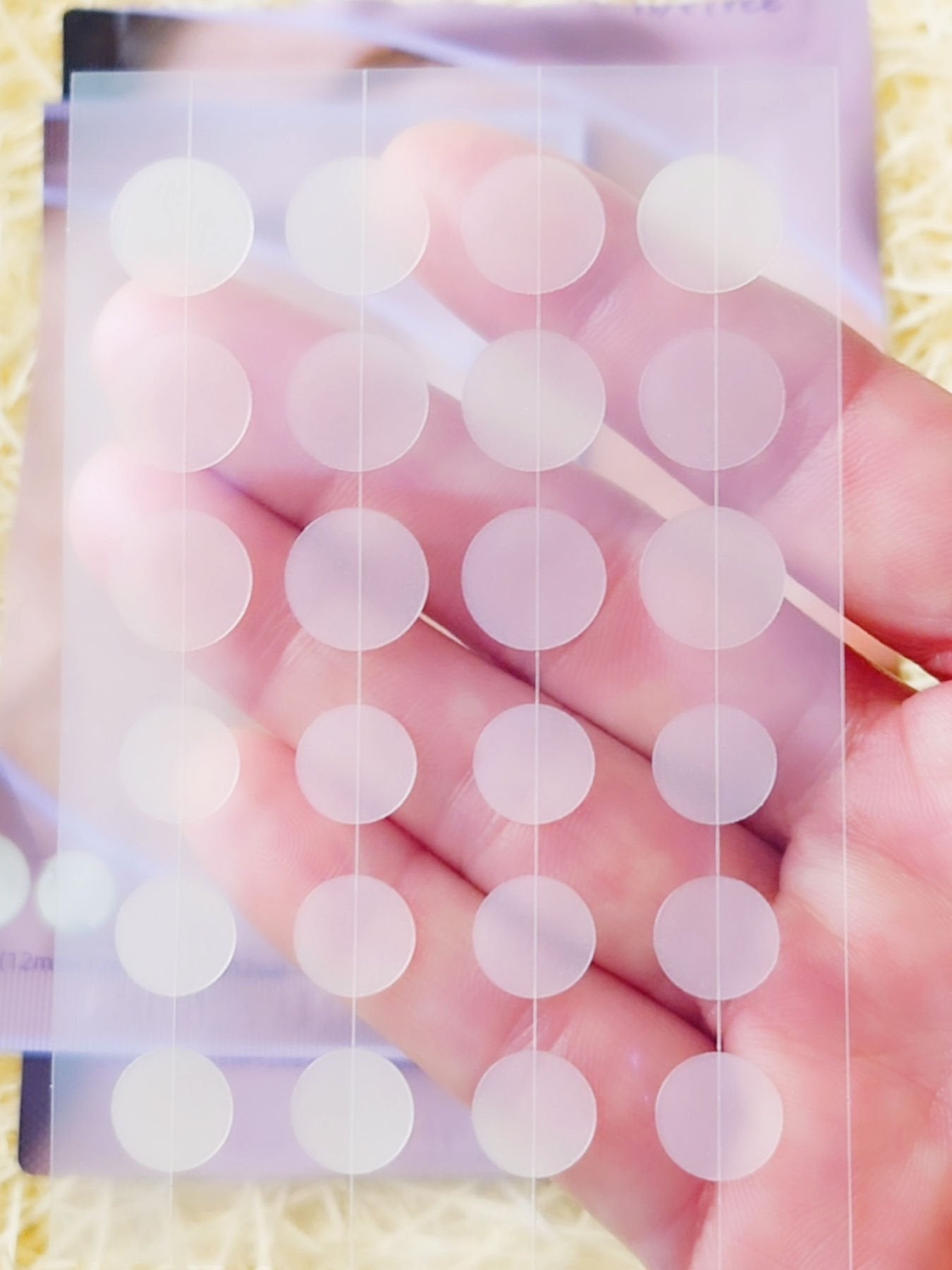 オニオン ニューペア スポットパッチ ベーシック/Isntree/にきびパッチを使ったクチコミ(7枚目)