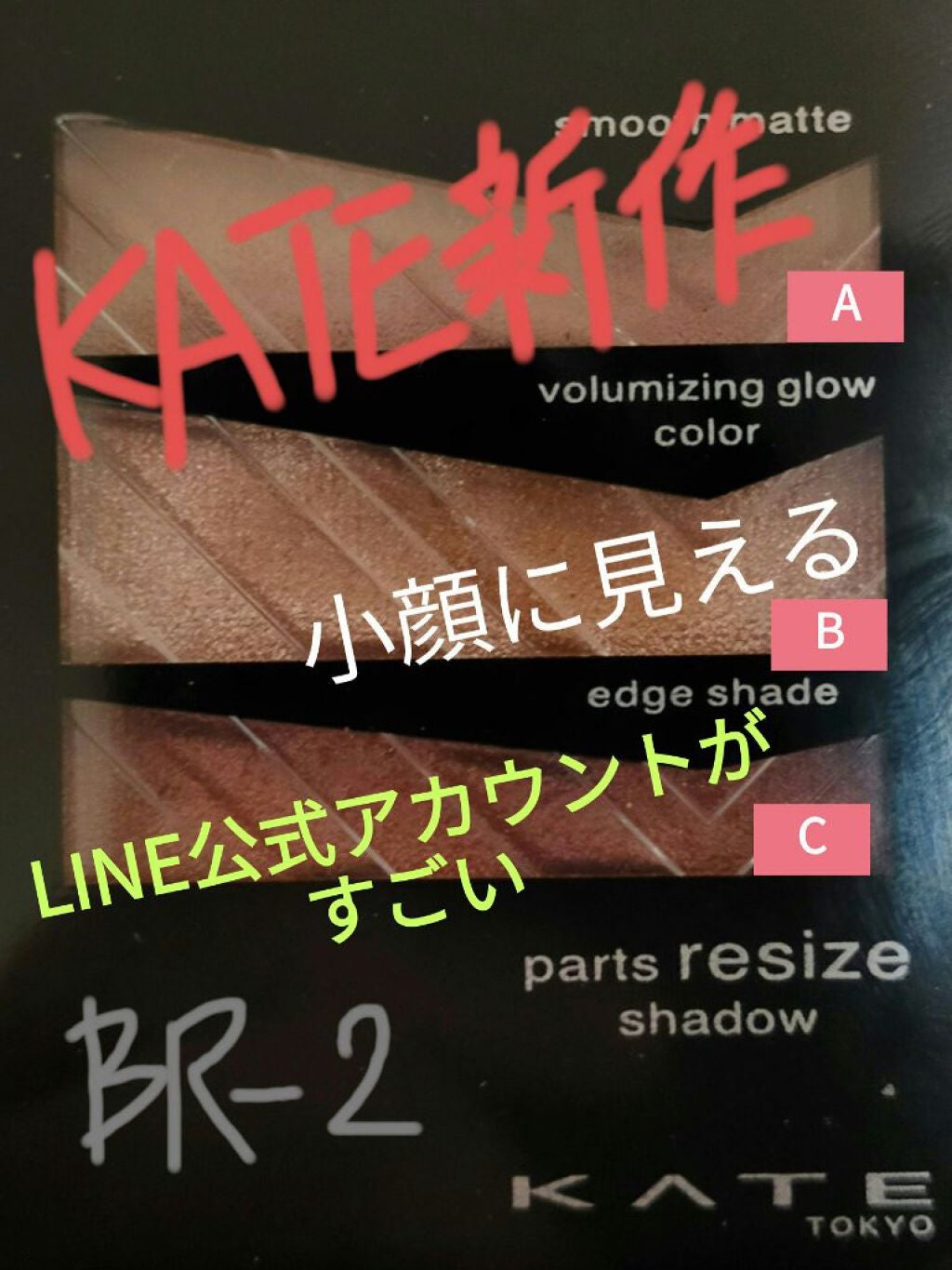 パーツリサイズシャドウ/KATE/アイシャドウパレットを使ったクチコミ(1枚目)