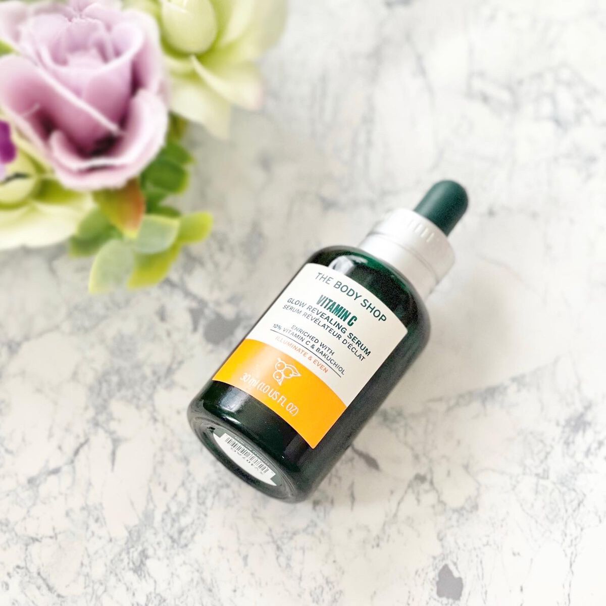 C10 グロウ セラム/THE BODY SHOP/美容液を使ったクチコミ（2枚目）