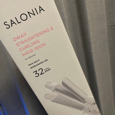 SALONIA 2WAYヘアアイロン/SALONIA/カールアイロンを使ったクチコミ（1枚目）