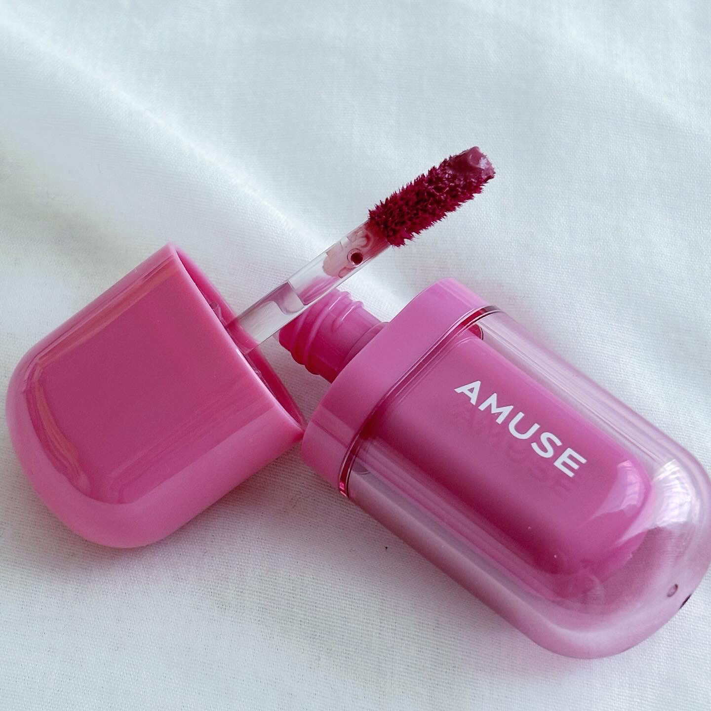 ジェルフィットティント/AMUSE/リップティントを使ったクチコミ（3枚目）