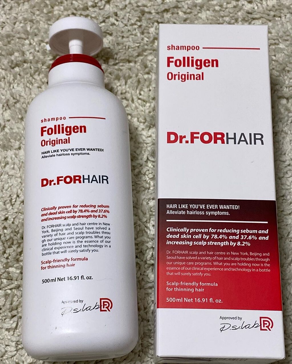 試してみた】フォリゲン シャンプー／トリートメント Dr.FORHAIR