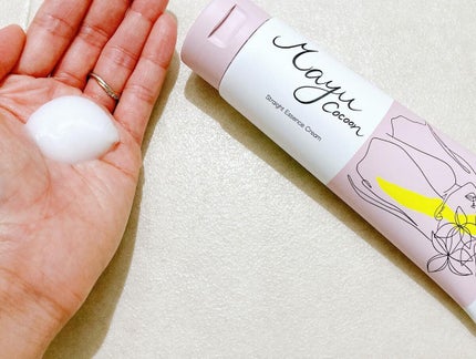 ストレート エッセンスクリーム/mayu cocoon/アウトバストリートメントを使ったクチコミ(2枚目)