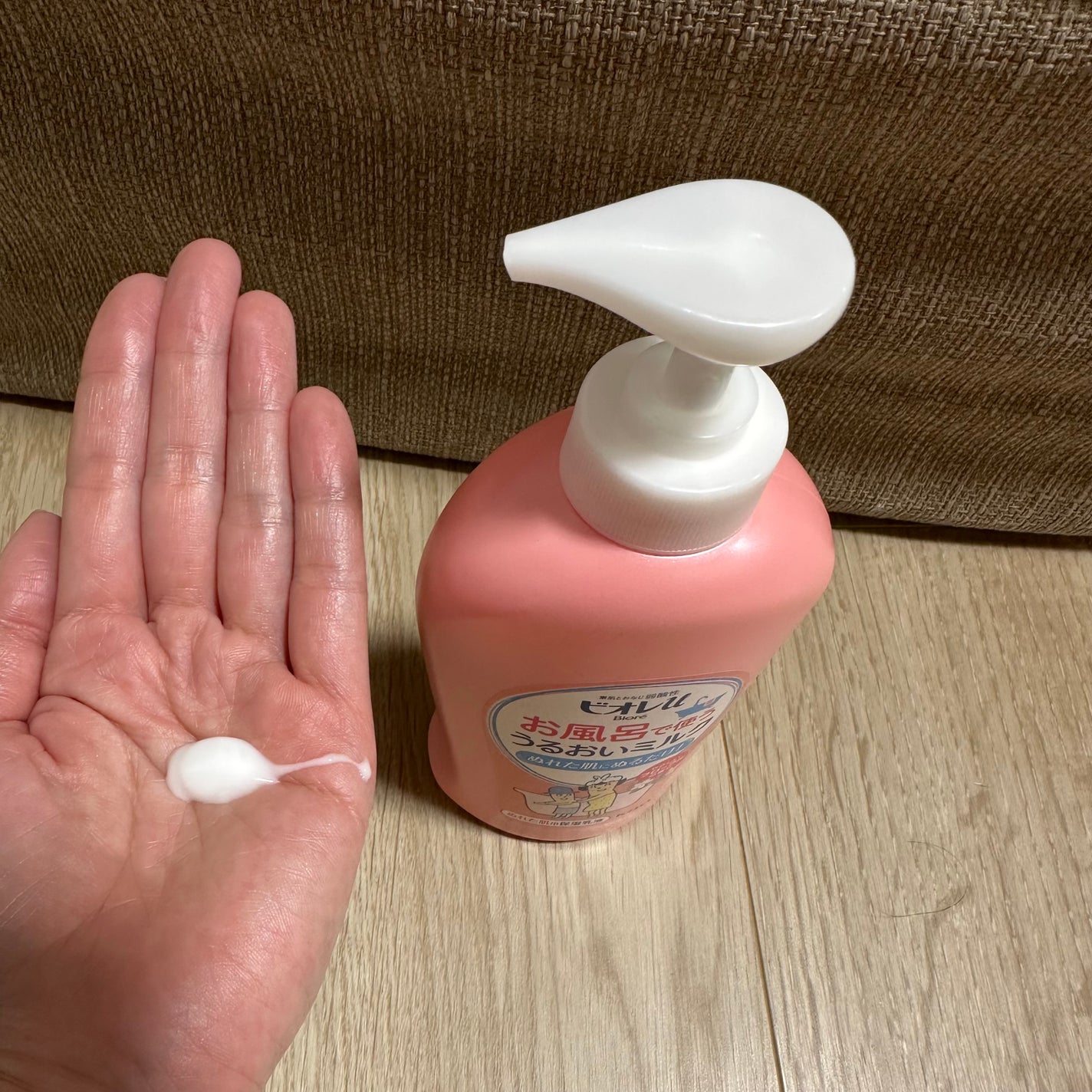 お風呂で使う うるおいミルク やさしいフローラルの香り/ビオレu/ボディミルクを使ったクチコミ(3枚目)