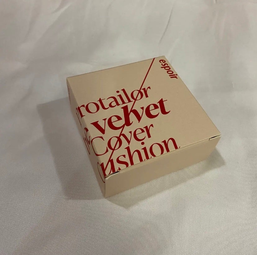 プロテーラービーベルベットカバークッション/espoir/クッションファンデーションを使ったクチコミ(2枚目)