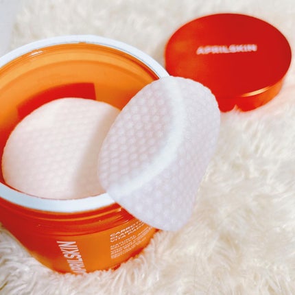 リアルカロテンブレミッシュクリアビタパッド/APRILSKIN/トナーパッドを使ったクチコミ(4枚目)