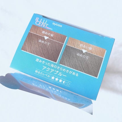 イルーセント ミルキーヘアカラー/サイオス/ヘアカラーを使ったクチコミ(2枚目)