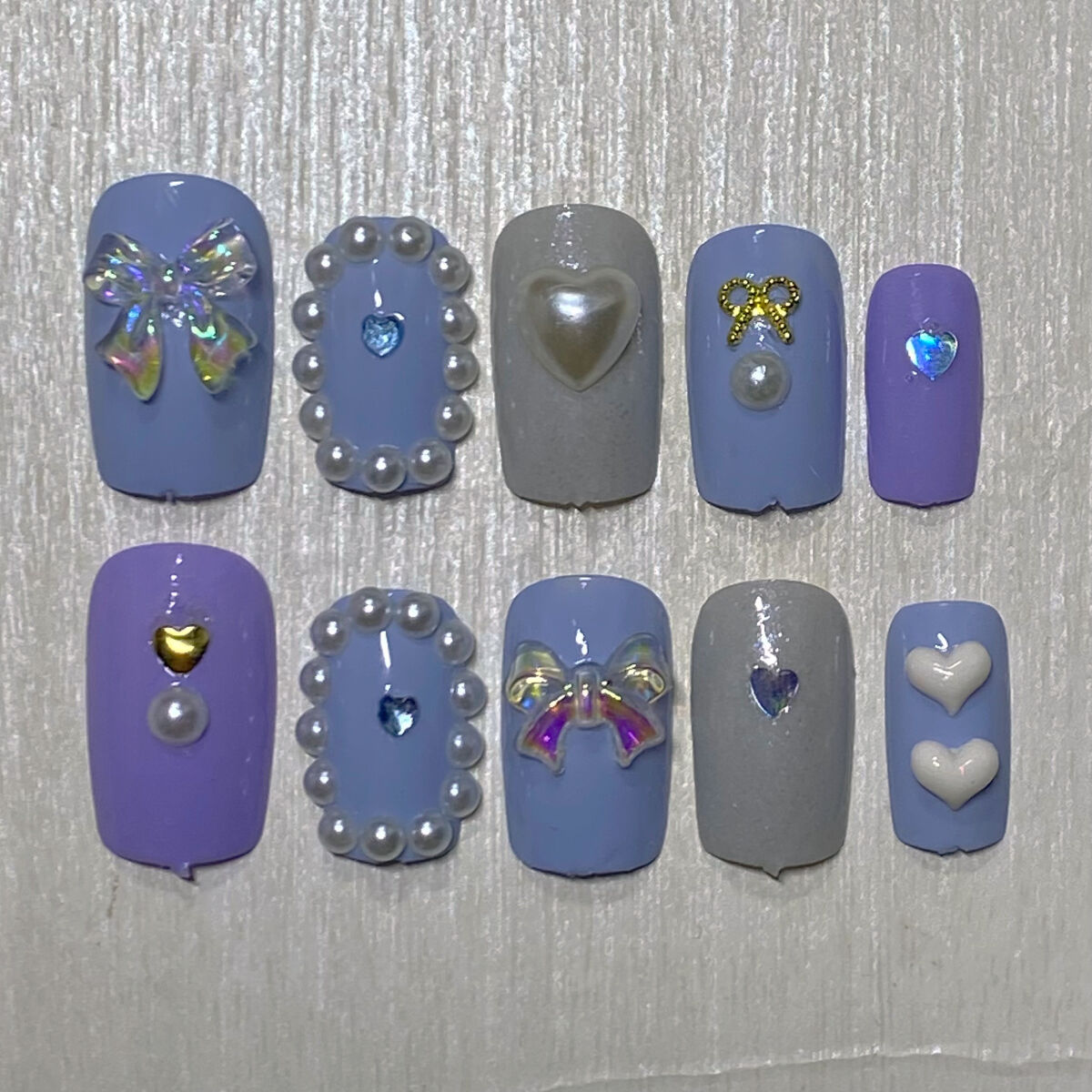 ネイルパーツ/セリア/ネイルチップ・パーツを使ったクチコミ（2枚目）