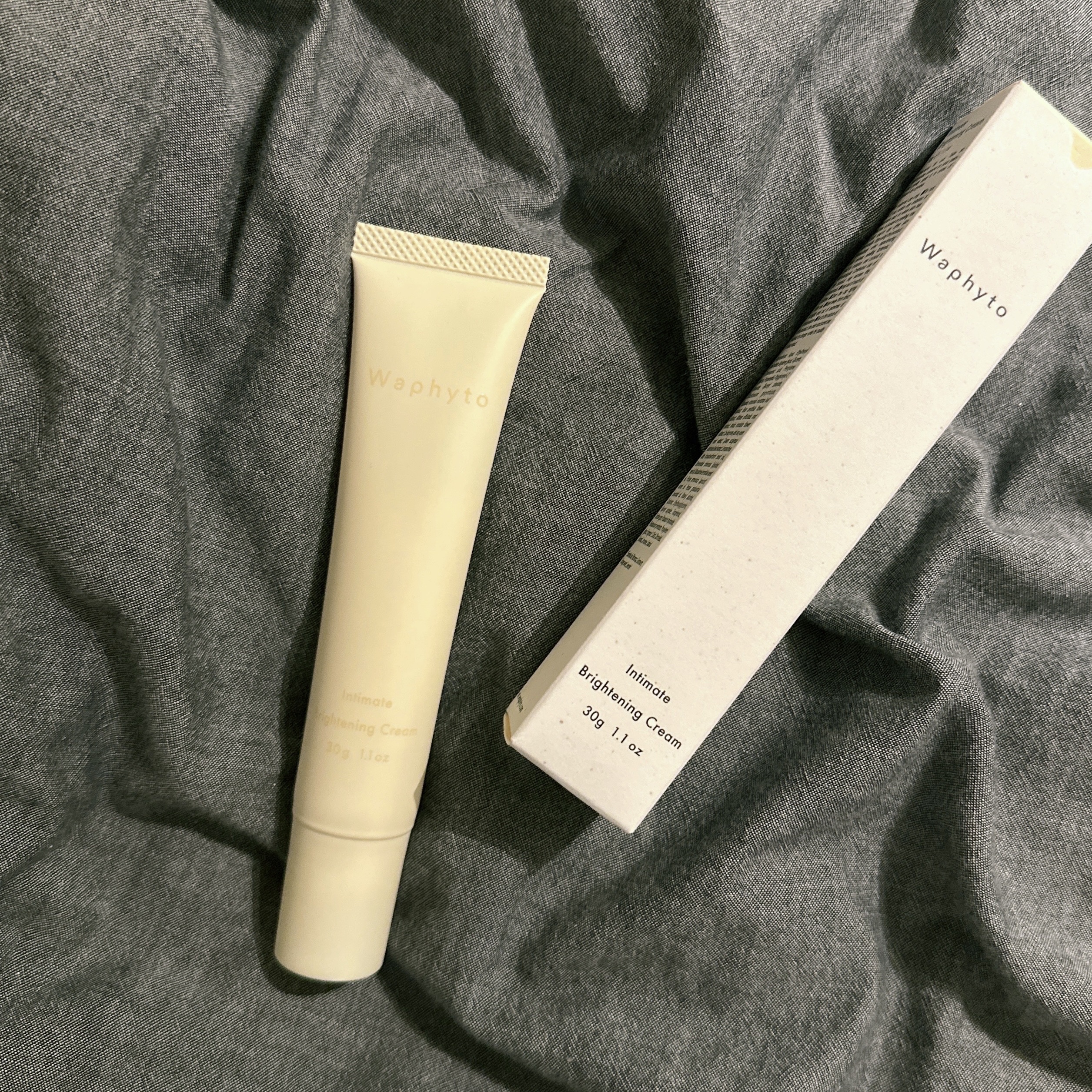 インティメイト ブライトニングクリーム/Waphyto/デリケートゾーンケアを使ったクチコミ（1枚目）
