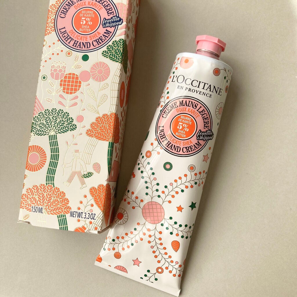 フローラルコットン スノーシア ハンドクリーム/L'OCCITANE/ハンドクリームを使ったクチコミ(1枚目)