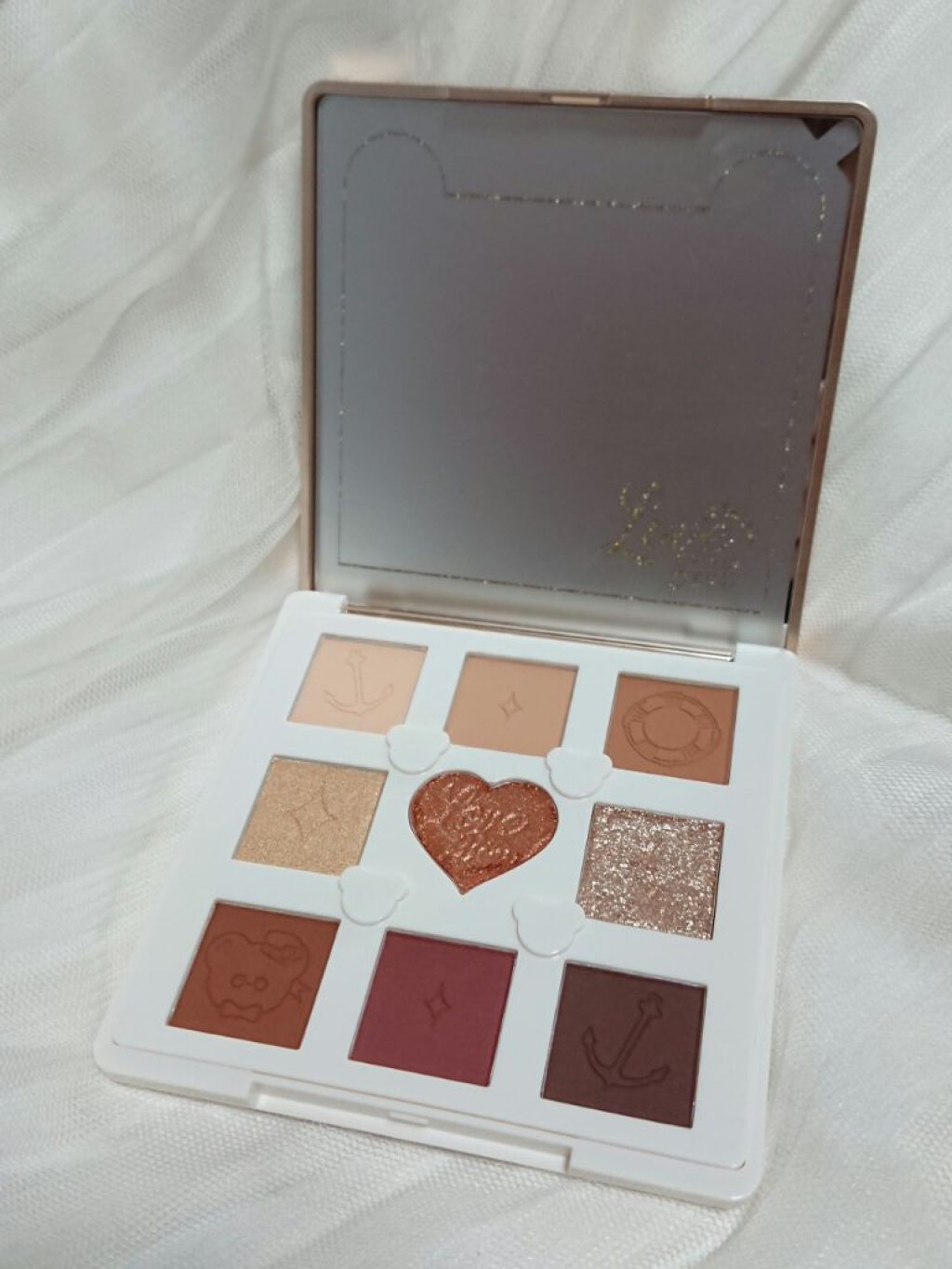 Love Bear 9色 アイシャドウパレット/FlowerKnows/アイシャドウパレットを使ったクチコミ(3枚目)
