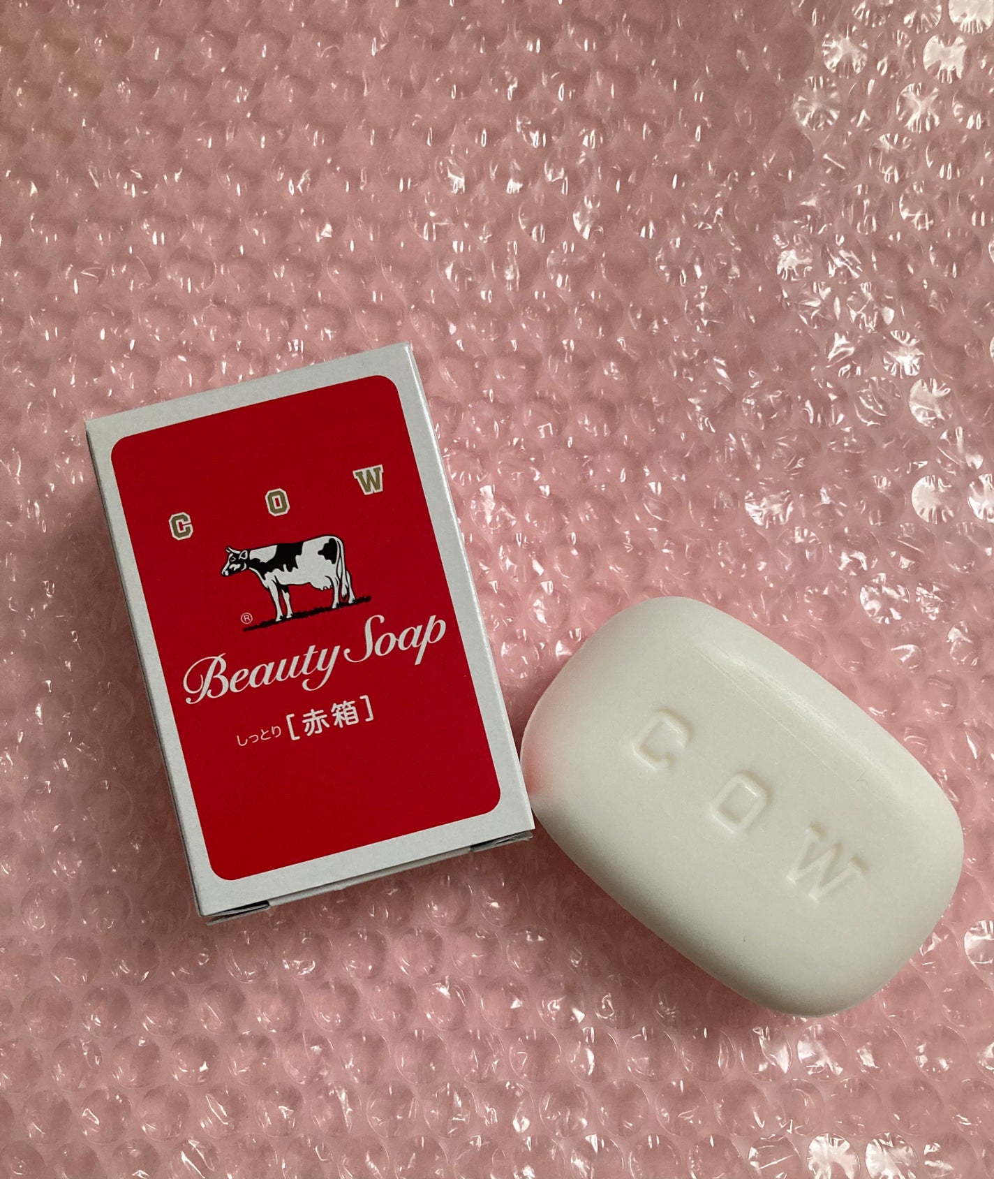 赤箱 (しっとり)/カウブランド/洗顔石鹸を使ったクチコミ(2枚目)