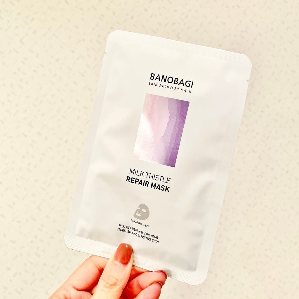 ミルクシスル リペアマスク/BANOBAGI/シートマスク・パックを使ったクチコミ(1枚目)