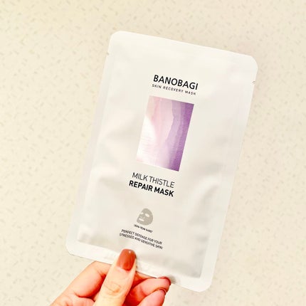 ミルクシスル リペアマスク/BANOBAGI/シートマスク・パックを使ったクチコミ(1枚目)