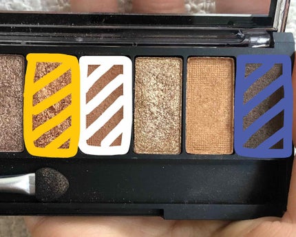 ナチュラルアイズ/マリブビューティー/アイシャドウパレットを使ったクチコミ(2枚目)