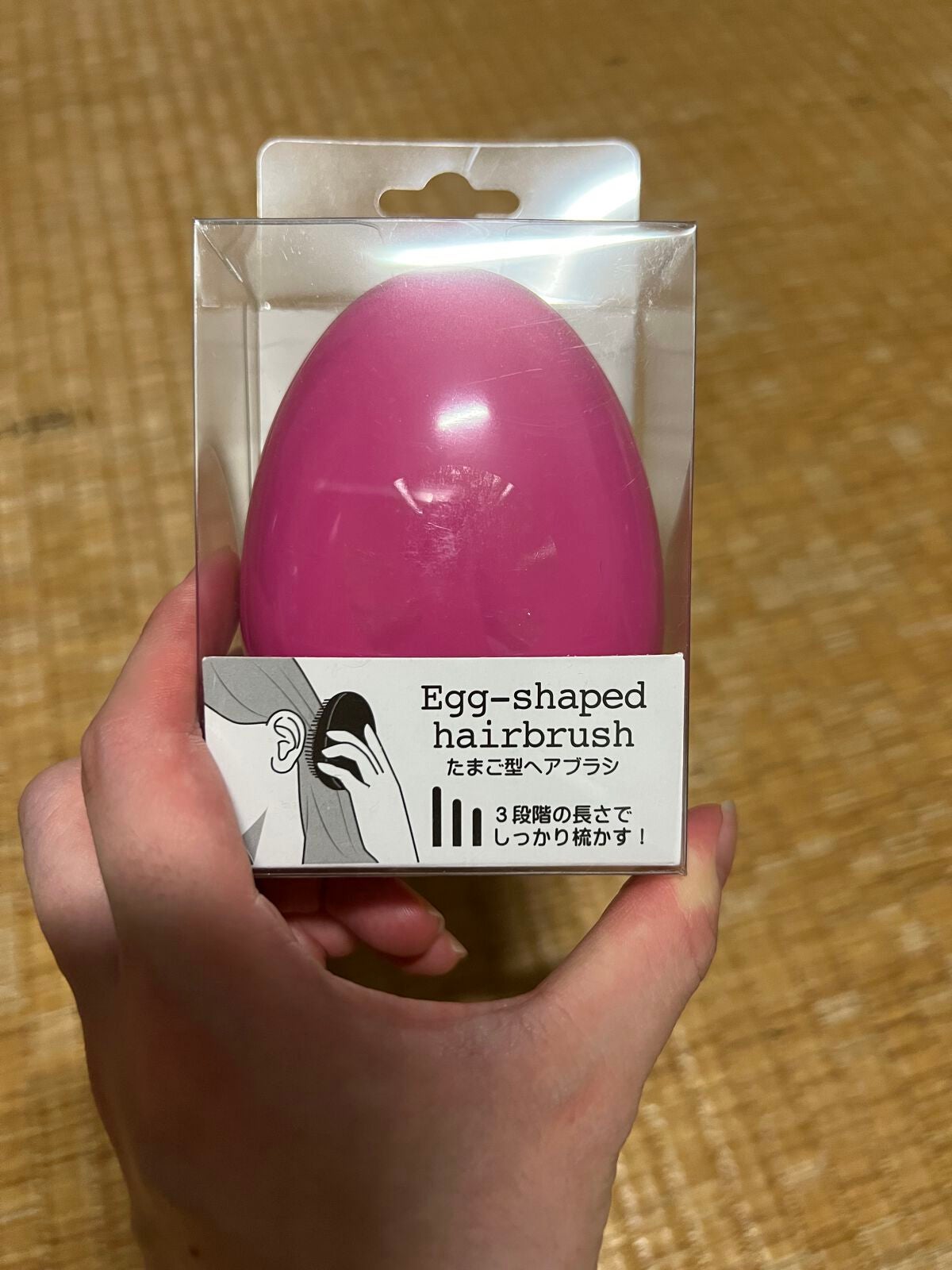 セリア ヘアブラシ/セリア/ヘアブラシを使ったクチコミ(1枚目)