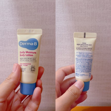 デイリーモイスチャーボディローション/Derma:B/ボディローションを使ったクチコミ(1枚目)