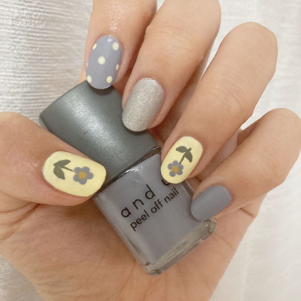 ウィンマックス ネイルケアシリーズ マットトップコート/DAISO/ネイルトップコートを使ったクチコミ（3枚目）