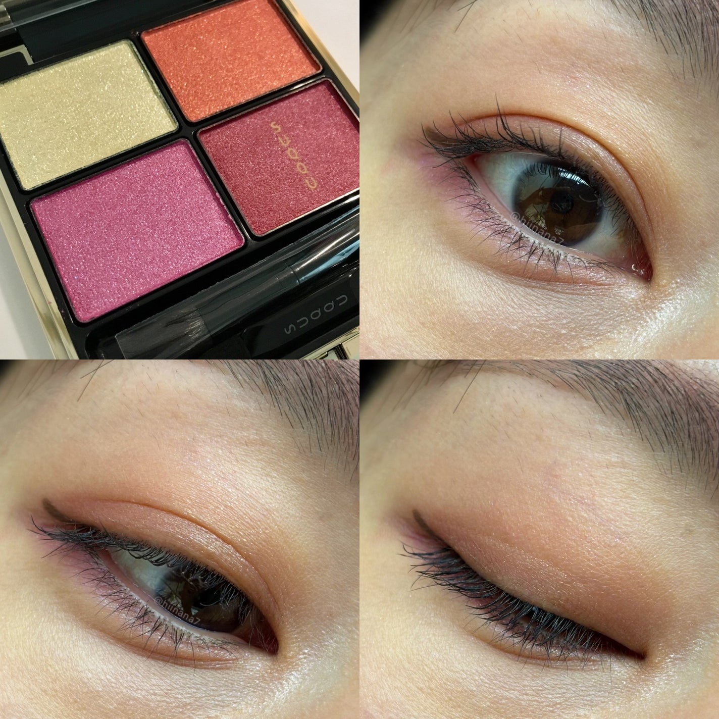 ひな【チララメハンター/イエベ春🌸】 on LIPS 「#今日のメイク.-----------------------..」(3枚目)