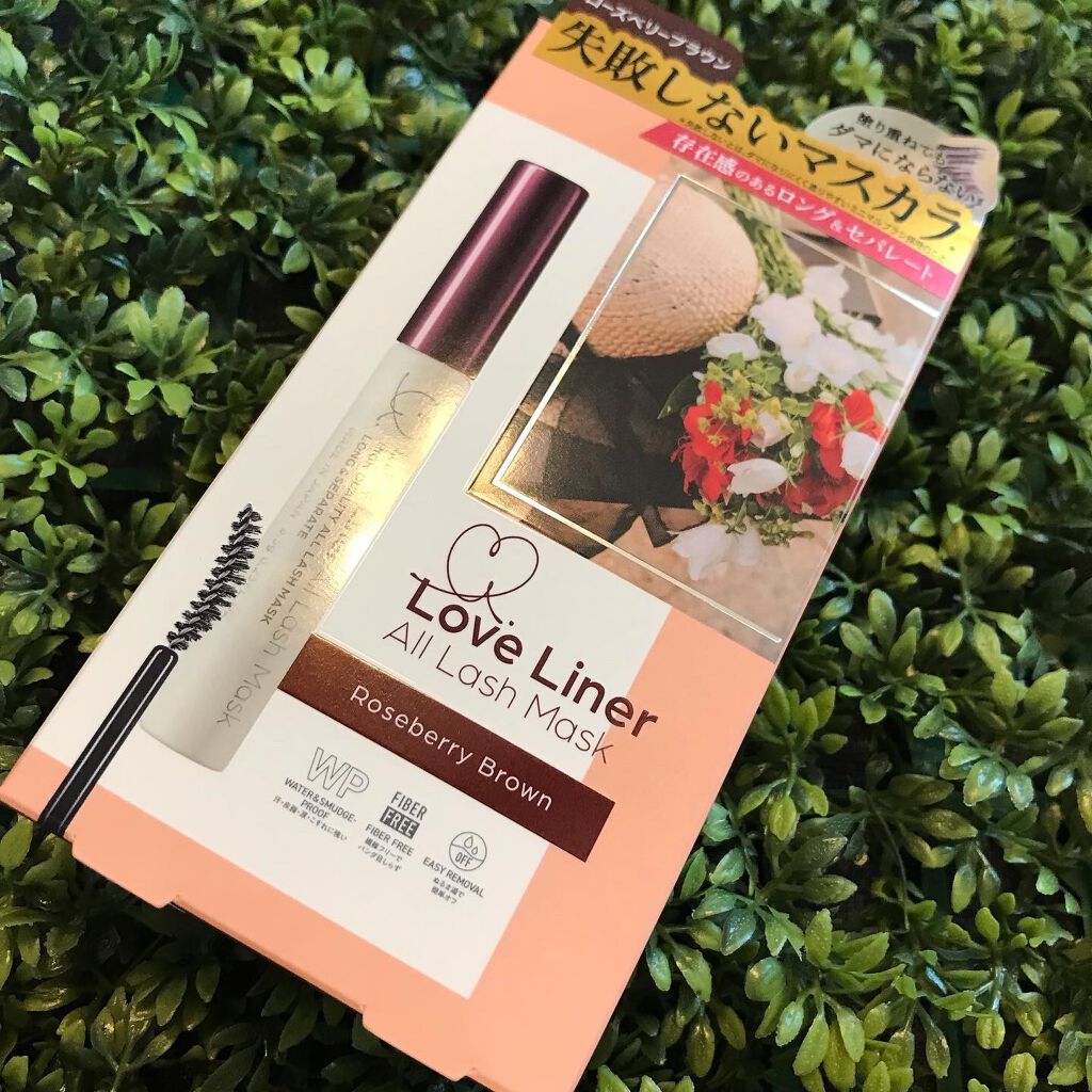 えり on LIPS 「ラブライナーオールラッシュマスクローズベリーブラウン。チョコレ..」(1枚目)