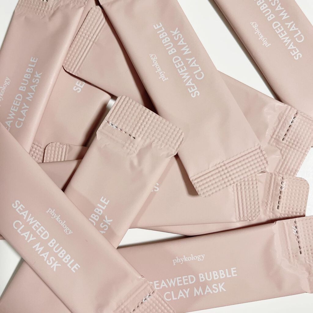 海藻(シーウィード)バブル クレイマスク/phykology/洗い流すパック・マスクを使ったクチコミ(2枚目)