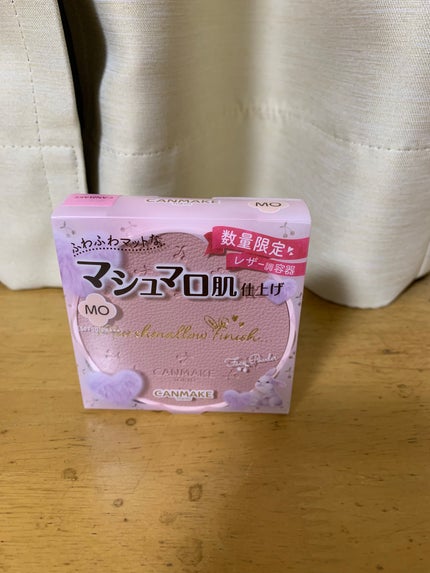 マシュマロフィニッシュパウダー MO マットオークル(限定パッケージ)/キャンメイク/プレストパウダーを使ったクチコミ(1枚目)