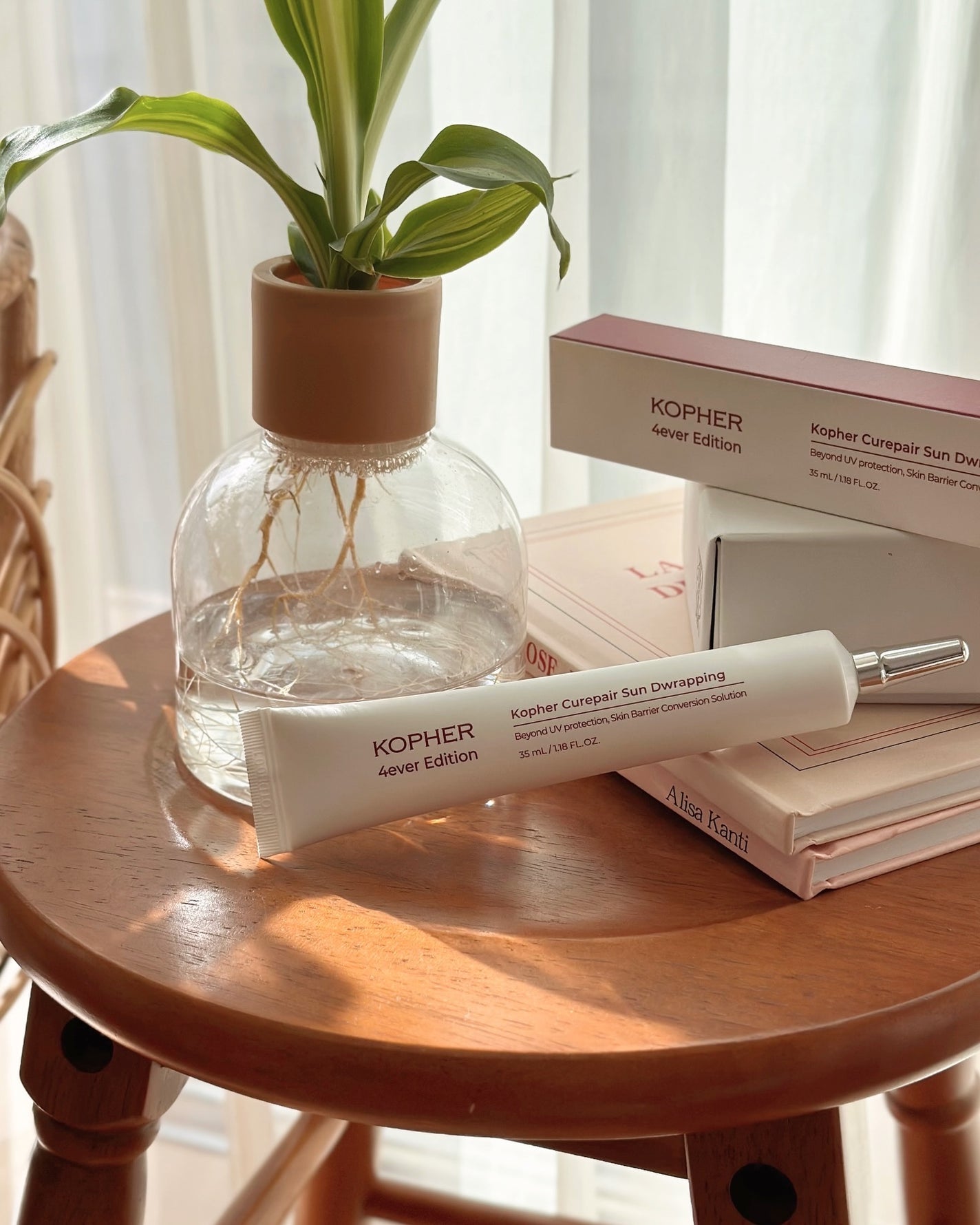 キュリペアサンドラッピング/KOPHER/日焼け止めクリームを使ったクチコミ(2枚目)