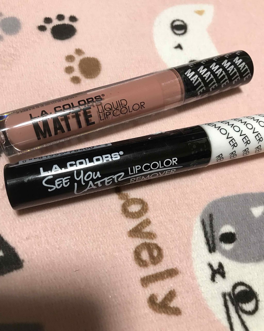 マットリキッドリップカラー/L.A.COLORS/口紅を使ったクチコミ(1枚目)
