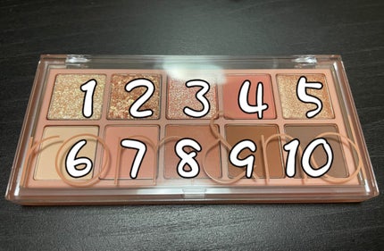 ベターザンパレット/rom&nd/アイシャドウパレットを使ったクチコミ(2枚目)