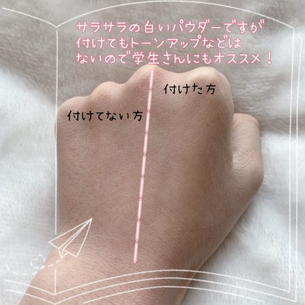 バックミーノーセバムパウダー/rom&nd/ルースパウダーを使ったクチコミ(4枚目)