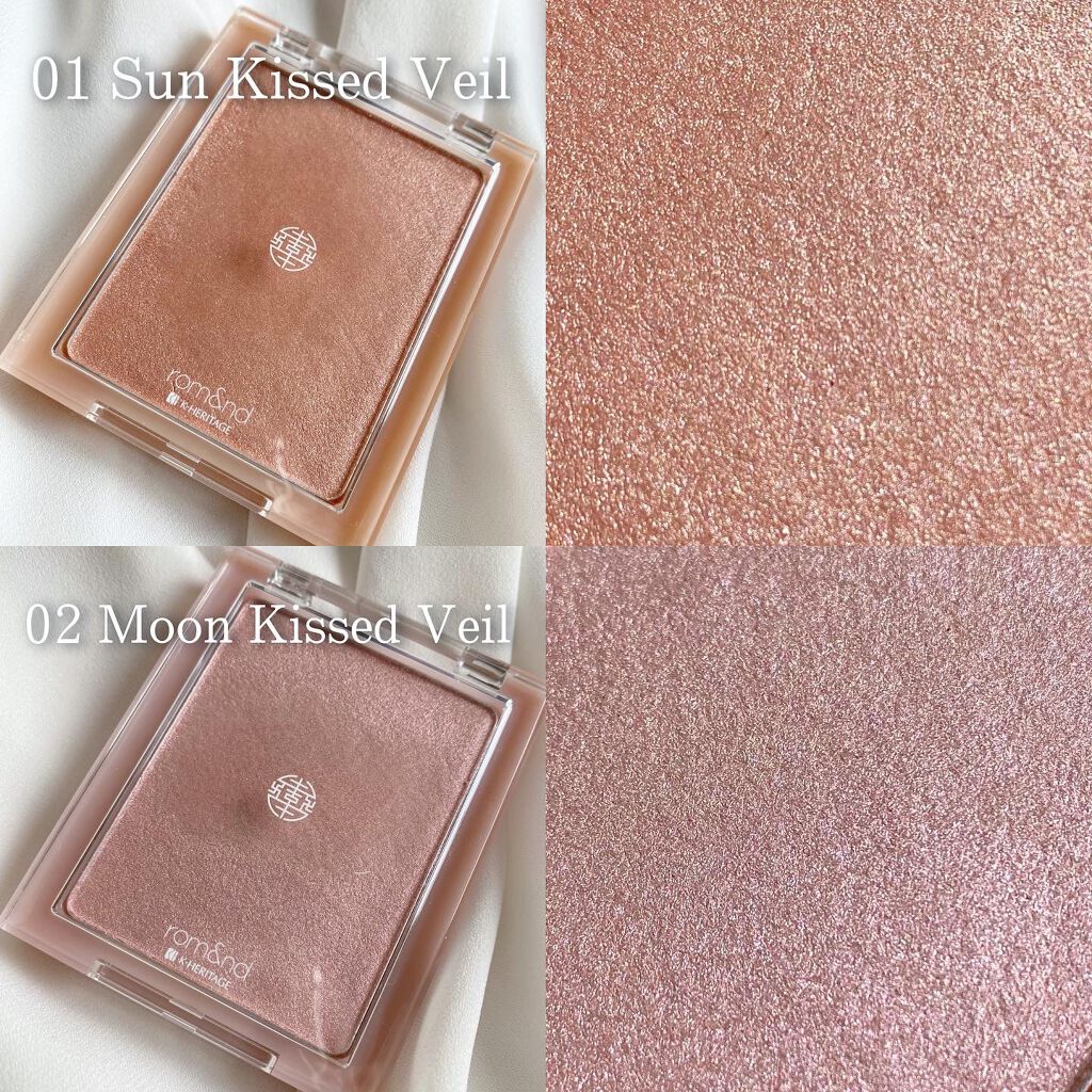 ヴェールライター/rom&nd/パウダーハイライトを使ったクチコミ（2枚目）