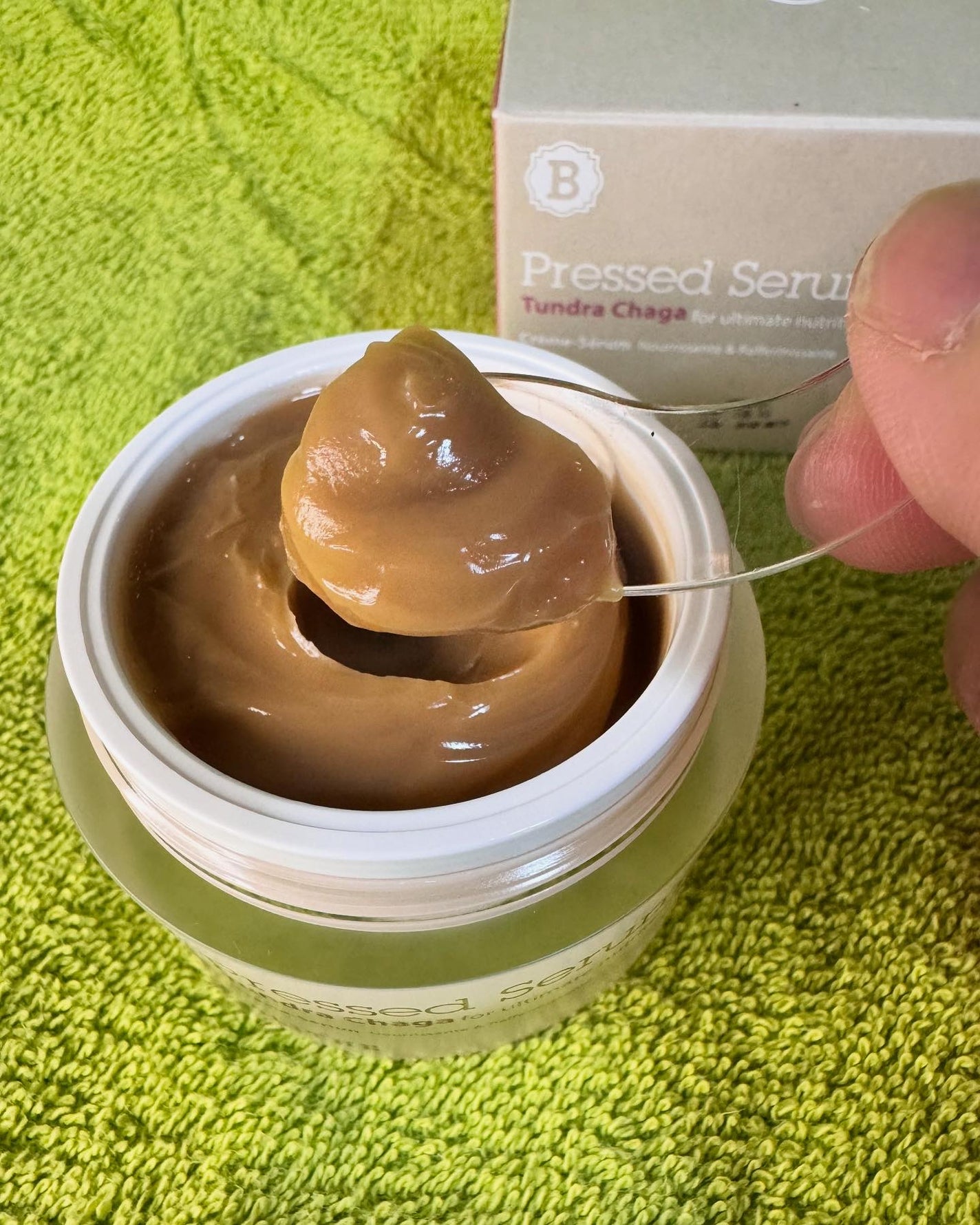 Pressed Serum Tundra chaga/BLITHE/美容液を使ったクチコミ(3枚目)