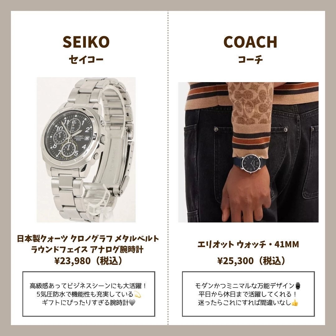 Haru on LIPS 「保存必須/彼氏への誕プレに!!センス溢れる腕時計ギフト10選..」(6枚目)