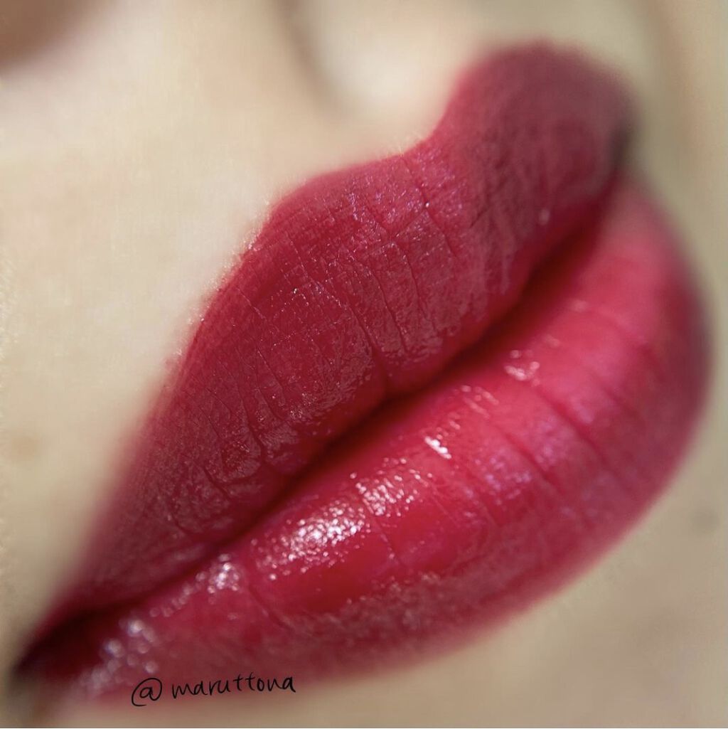 ルージュ アリュール ラック/CHANEL/口紅を使ったクチコミ（3枚目）