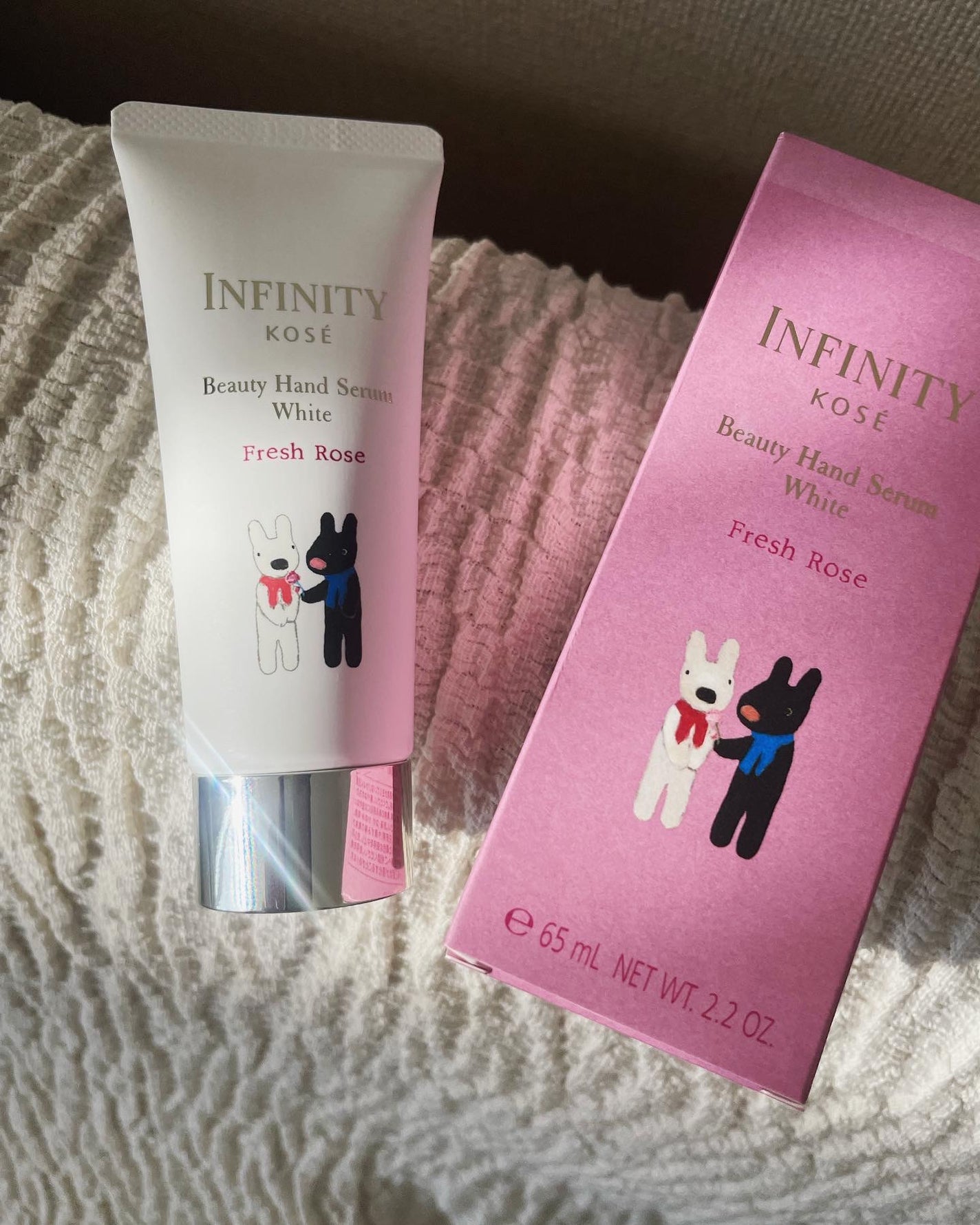 ビューティハンドセラム ホワイト/インフィニティ/ハンドクリームを使ったクチコミ(1枚目)