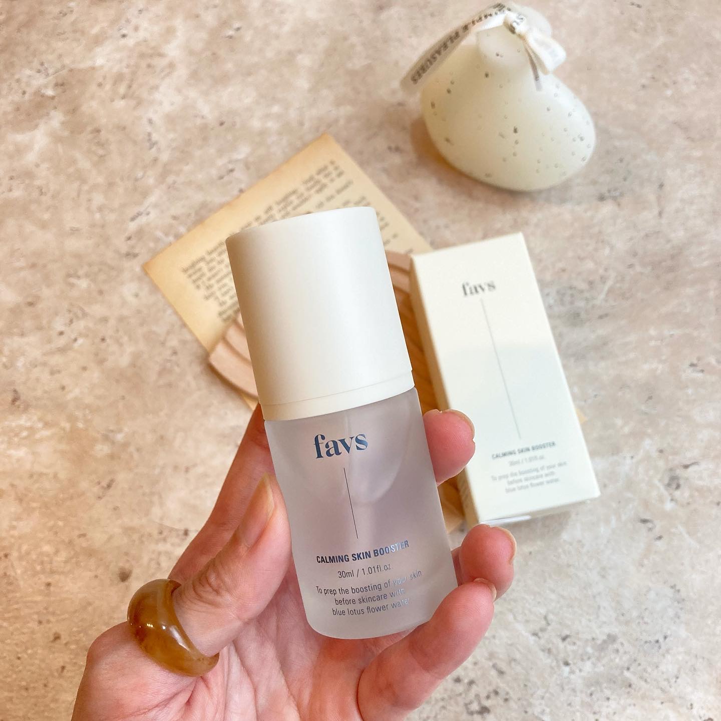 カーミングスキンブースター/favs/美容液を使ったクチコミ（1枚目）