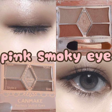 【旧品】パーフェクトスタイリストアイズ/キャンメイク/アイシャドウパレットを使ったクチコミ(1枚目)